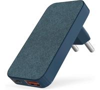 20W Usb C Wall Charger, 2 Fast Charging Ports, Pd Power Delivery & Quick Charge 3.0, Compatible With Iphone 14/13/12 Pro, Ipad Pro And Di Plus (Blue)