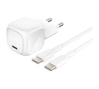 Belkin BOOST CHARGE adaptateur secteur - compact - 24 pin USB-C - 20 Watt - avec câble USB-C (1 m)