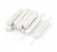 20W Watt 4RJ 4Ohm Céramique Ciment Résistance De Puissance Blanc 10Pcs (20W Watt 4RJ 4Ohm Céramique Ciment Puissance Résistance Blanc 10Pcs Composants consommateurs d'énergie