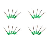20x Aiguilles En Acier Pour Pistolet De Marquage Vert Aiguilles De Marquage En Acier