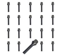 20x Boulon de roue M14x1,5 conique 60° 50mm | taille de la clé 17mm compatible avec Citroën C8 C8 Van Dispatch I Dispatch II