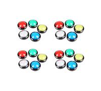 20X Boutons D'Arcade 60mm Dôme 2,36 Pouces LED Bouton Poussoir avec Micro-Interrupteur pour Console de Jeux Vidéo de Machine D'Arcade