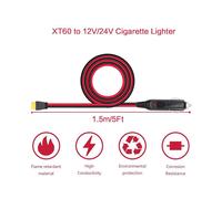 20X Câble de Chargement Allume-Cigare Vers XT60 12 V 24 V pour ALLPOWERS S2000 Bluetti EB55, 757/767 Delta Series