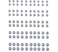 20x CACHE ECROU CAPUCHON BOUCHON PLASTIQUE GRIS VIS AUTO M4 M5 M6 M8 M10 M12 M14 M16 M20 M24 M30 (Diamètre M6 / Hex 10mm)