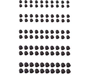 20x CACHE ECROU CAPUCHON BOUCHON PLASTIQUE NOIR VIS AUTO M4 M5 M6 M8 M10 M12 M14 M16 M20 M24 M30 (Diamètre M12 / Hex 18mm)