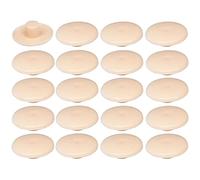 20x Cache vis en plastique 4 x 2,7 x 11,8mm Confirmat Meuble Capuchon Bouchon Trou Protection Universel, beige sable
