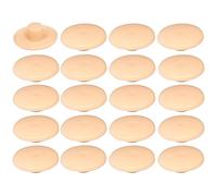 20x Cache vis en plastique 4 x 2,7 x 11,8mm Confirmat Meuble Capuchon Bouchon Trou Protection Universel, beige épicéa