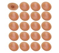 20x Cache vis en plastique cruciforme 11,5mm Pozidriv pz2 capuchon protection meuble universel, marron aulne