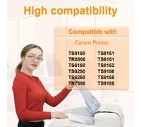 20X Cartouches D'Encre Compatibles Pour Canon Pgi-580 Xxl Cli-581 Xxl Pour Canon Pixma Tr7550 Tr8550 Ts6150 Ts6151 Ts6250 Ts6251 Ts8150 Ts8151 Ts8152 Ts8250 Ts8251 Ts8300 Ts9150 Ts9155 Ts9550