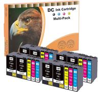 20x Cartouches d'encre compatibles pour Epson 13XL T1301 T1302 T1303 T1304 pour Epson Stylus BX-525WD BX-535WD BX-625FWD BX-630FW BX-635FWD BX-935FWD SX-525WD SX-535WD SX-620 FW Workforce 525 630