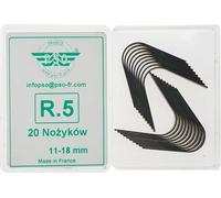 20x Couteaux PSO pour coupeurs de profils PSO type R5 (11-18mm), coupeurs de profils