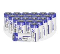 20X XCell DL123A Pile 3V 1550mAh Lithium CR123A EL123A Ensemble De 20 En Vrac