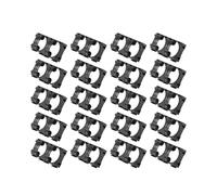 20X Double Support De Batterie Au Lithium 18650 Pour Pack Cellules Bricolage Noir