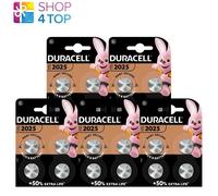 20x Duracell CR2025 Pile Bouton Lithium 3 V Pour Montres Et Clés Auto