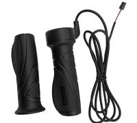 20x E-Bike Twist Throttle 24V 36V 48V 72V Poignée Droite Grip 3Pin SM Connecteur pour Scooter Électrique Vélo 7/8" Bar Noir