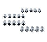 20x écrous de roue en alliage M12 x 1.5 Wheel Nuts for Jaguar X-Type X400 CF1