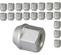 20x écrous de roue M12x1,5 60° cône ouvert avec collerette DC SW19 compatible avec Hyundai Accent Atos Coupe Elantra Galloper Genesis Getz Grandeur