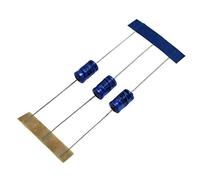 20x Elko Condensateur Axial 22µF 63V | Condensateur électrolytique jusqu'à une température de 85°C | 6x10mm | 22uF 222202128229 Vishay