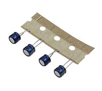 20x Elko Condensateur Radial 100µF 10V | Condensateur électrolytique jusqu'à une température de 85°C | 6,3x5mm | 100uF RC3-10V101MF0#-T58 Elna