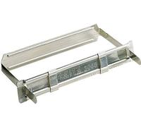 20x Leitz 30680000 Classeur / Fastener 2 curseurs fermeture d'agrafe métallique Pack de 50 pièces