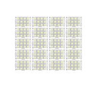 20X Nouveau 3V 5V 12 LED Super Bright Blanc Piranha LED Circuit Board LED Lights Light Yacht