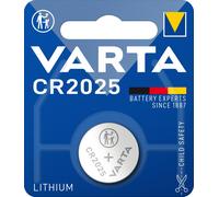 20x Pile bouton Varta CR2025 1 blister 3v batterie lithium CR 2025 Vcr2025