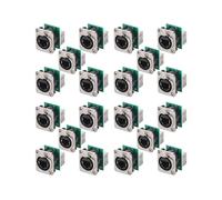 20x Prise de Châssis Ethercon Rj45, Prise de Montage sur Panneau D'Alimentation/Passage D-N8FDP RJ45, Connecteur Vertical Cat5 RJ45 à Montage sur