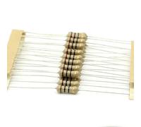 20x Résistances carbone 10ohm - 1/2W - 0.5w - 5% - Royal Ohm - 174res400
