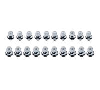20x Roue En Alliage écrou Inox Cap for Jaguar S-type / X-type Chrome M12 X 1.5