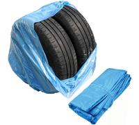 20x Sacs à pneus bleus 1000 x 1000mm, LDPE, 30 µm