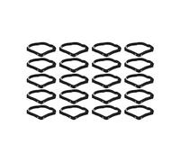 20X Sangle de Ceinture Pectorale pour Polar Wahoo pour Moniteur de Fréquence Cardiaque Sans Fil de Sport, Noir