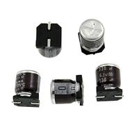 20x SMD Elko Condensateur 330µF 6,3V | Condensateur électrolytique jusqu'à une température de 105°C | 8x10mm | 330uF RVH-6V331MG10U-R Elna