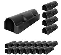 20x Tube Boîte a appâts Souris Rats Multi Contrôle Petigi