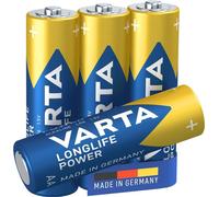 20x Varta 46815 Longlife Power LR6/AA (Mignon) (4906) pile, 4 pcs. sous blister - Pile alcaline-manganèse (alcaline), 1,5 V