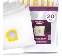 20x Vellto Sac Aspirateur Compatibles avec Rowenta Wonderbag WB484720 WB305120 WB305140 WB404111 WB406120 Compacteo Silence Force Spaceo RO5913 RO5921 RO5931 RO5938 Sacs de Rechange