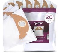 20x Vellto Sac Aspirateur Non-Tissé Compatible avec Karcher WD2 MV2 WD2.200 WD2250 A2004 A2003 A2054 A2099 Remplacement 6.904-322.0 Sacs Poussière Filtre Vlies