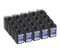 20x XCell 4R25 6V 9500mAh Bloc Batterie, pour Lampes Clignotant, Site-Lampes