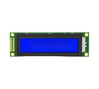 20x02 caractères écran LCD bleu avec rétroéclairage LED, interface 16 broches, pilote AIP31066, 116 x 37 x 12 mm pour contrôle industriel