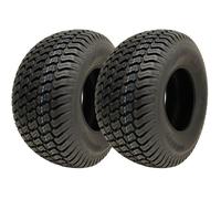 20x10.00-8 Lawnmower Grass Turf Tyres 4ply Wanda P332 Road Legal (Set of 2)
