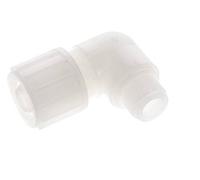 20x13mm & G1/2'' PVDF Raccord à compression coude avec filetage mâle 10 bar PVC et PA