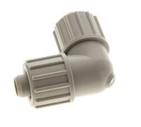 20x13mm PP Raccord à compression coudé 10 bar PVC et PA
