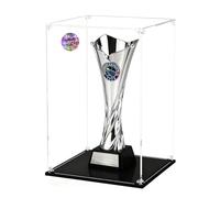 20x20x25cm 3mm Acrylique Vitrine Exposition pour Lego Casque 75304 75349 75350 75351 75328 76285, Transparent Boîte de Présentation