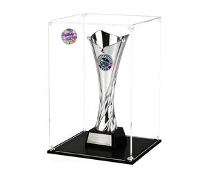 20x20x25cm 3mm Acrylique Vitrine Exposition pour Lego Casque 75304 75349 75350 75351 75328 76285, Transparent Boîte de Présentation