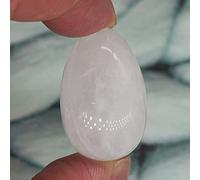 20X30mm Mini Oiseau Oeuf Forme Pierre Naturel Guérison Cristal Cône Poli Po Reiki Yoni Exerciseur Minéral 1 Pièce,Cristal De Quartz