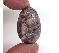 20X30mm Mini Oiseau Oeuf Forme Pierre Naturel Guérison Cristal Cône Poli Po Reiki Yoni Exerciseur Minéral 1 Pièce,Améthyste