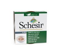 20x85g Schesir En Gelée Kitten Filet De Poulet, Aloe - Pâtée Pour Chat