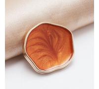 21/25/30 mm gros boutons de couture colorés pour femmes vêtements robe de mariée chemise chemisier manteau coupe-vent pull décor-Orange foncé-21MM 5 pièces