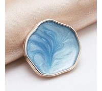 21/25/30 mm gros boutons de couture colorés pour femmes vêtements robe de mariée chemise chemisier manteau coupe-vent pull décor-bleu ciel-25MM 10 pièces