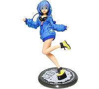 21,5 cm Limited Editio Anime Re : Life in A Different World from Zero Hoodie Sangle Standing Girl PVC Action Figurine à collectionner Modèle JapanNFsgVCGJ Jouet Ornement Cadeaux