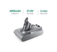 AXILIEF 21.6V 4000mAh Batterie pour Dyson V6 SV06 SV07 SV09 V6 Car+ Boat